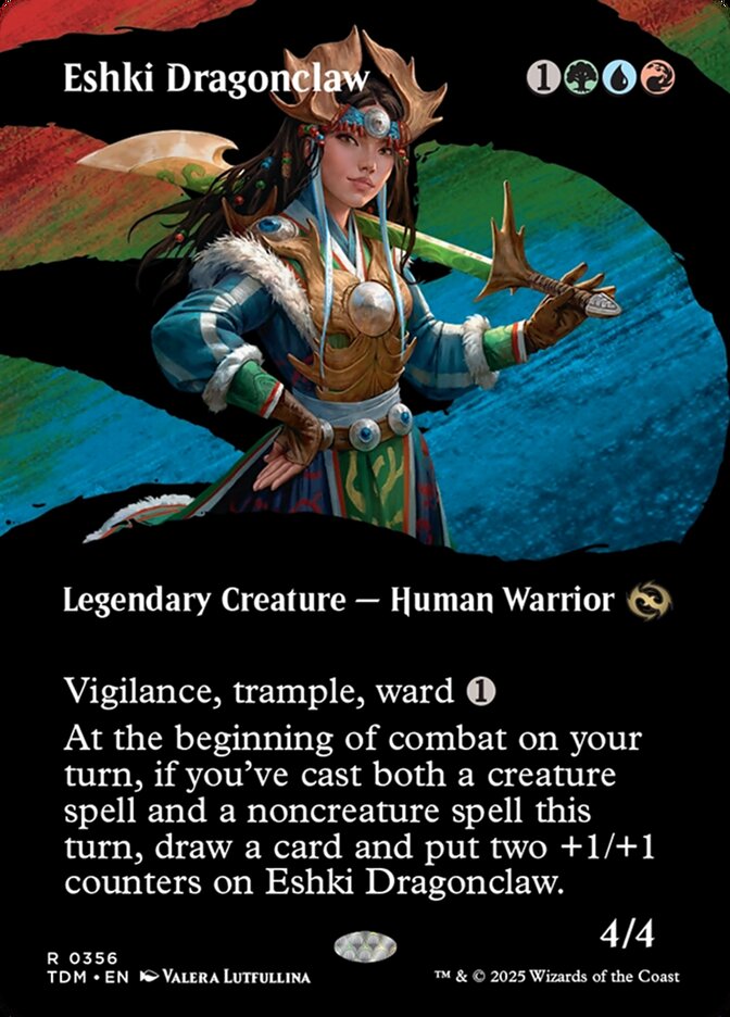 Eshki Dragonclaw (Borderless)