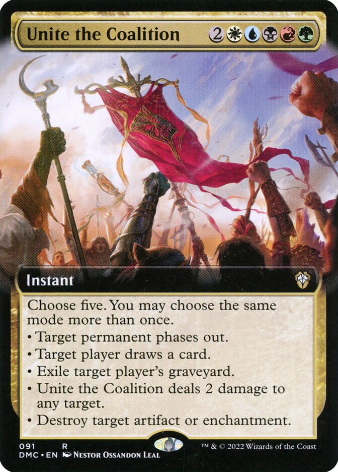 Unite the Coalition (Extended Art)