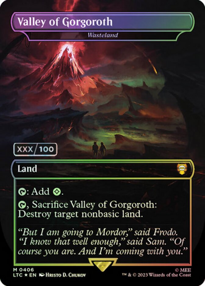 Valley of Gorgoroth - Wasteland (Serial Numbered)