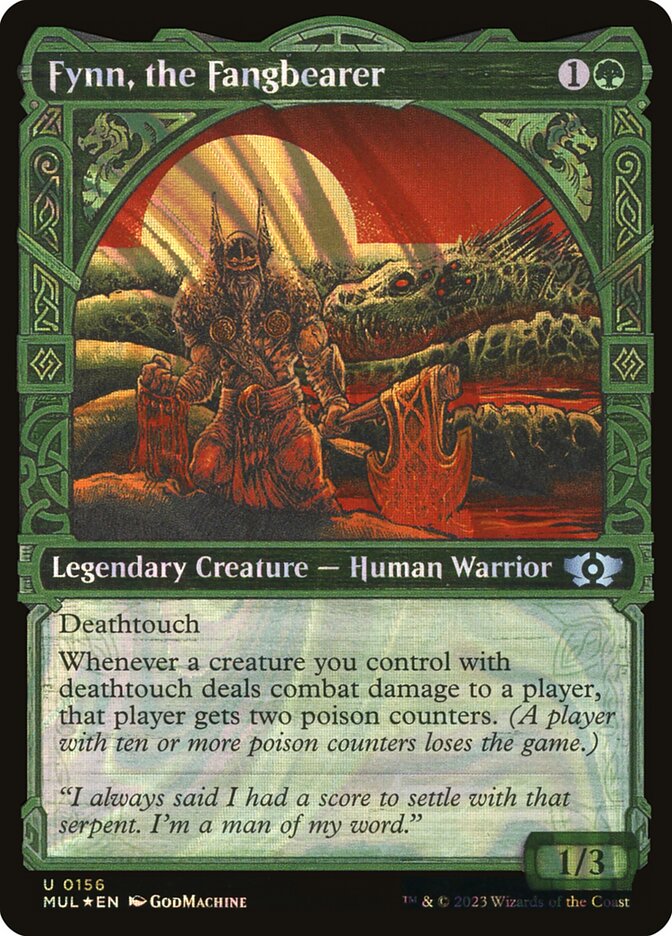 Fynn, the Fangbearer (Halo Foil)