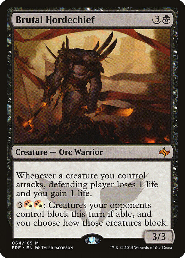Brutal Hordechief - Magic: The Gathering