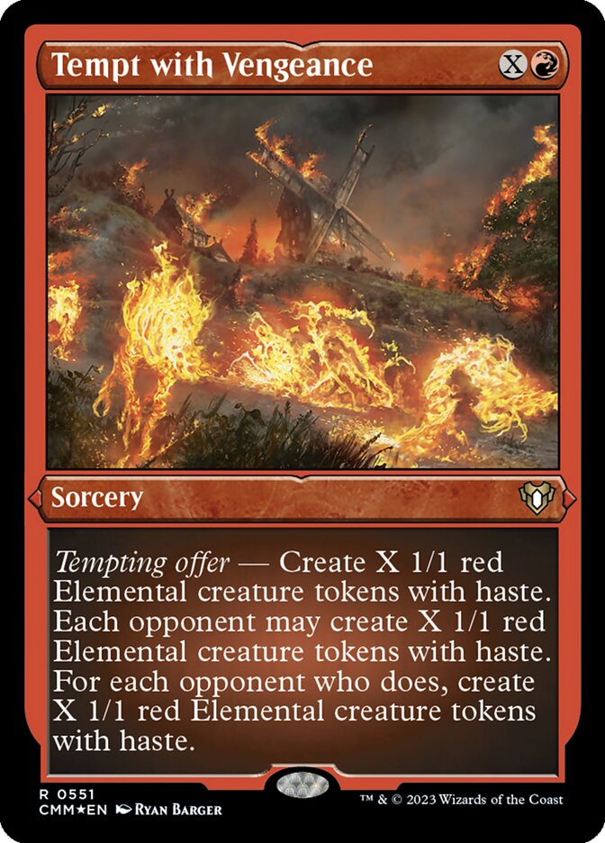 Tempt with Vengeance (Foil Etched)