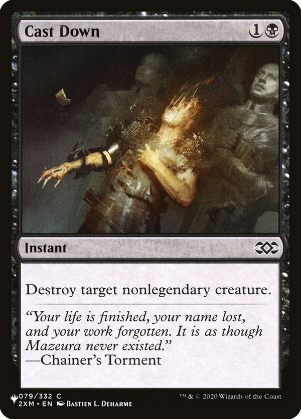 Cast Down (2XM) - Magic: The Gathering