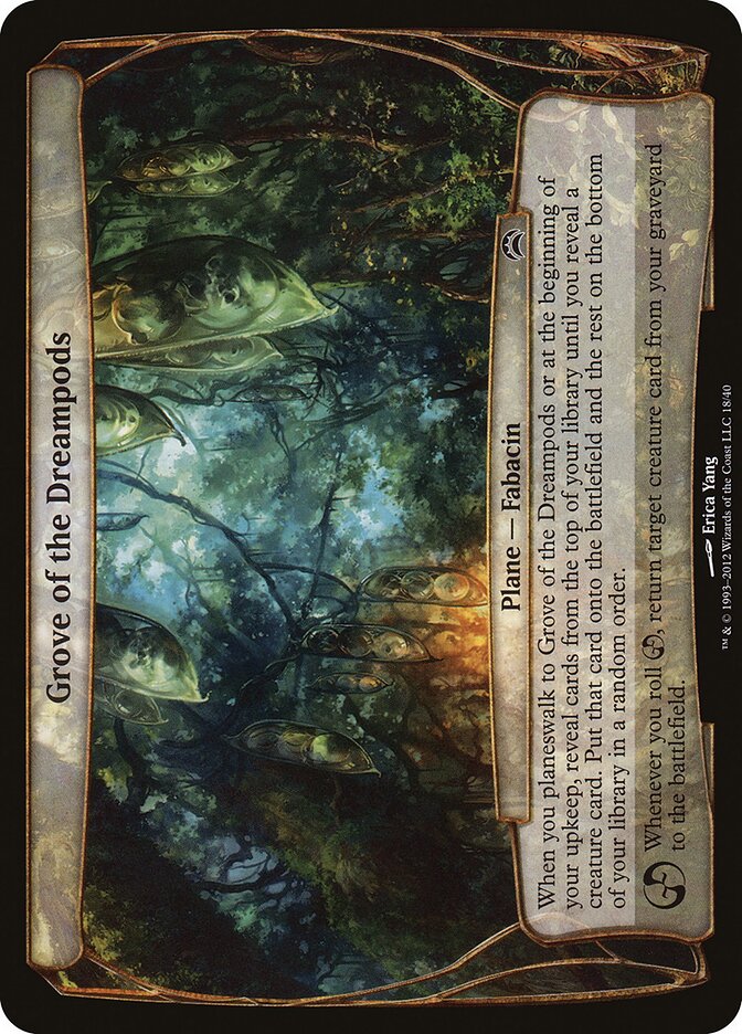 Grove of the Dreampods (Planechase 2012)