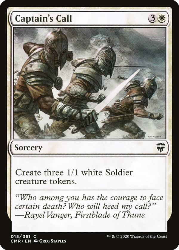 Captain's Call - Magic: The Gathering