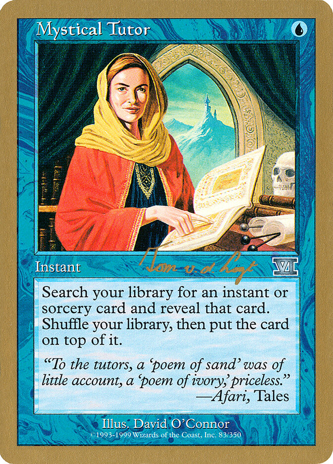 Mystical Tutor - 2000 Tom van de Logt (6ED)