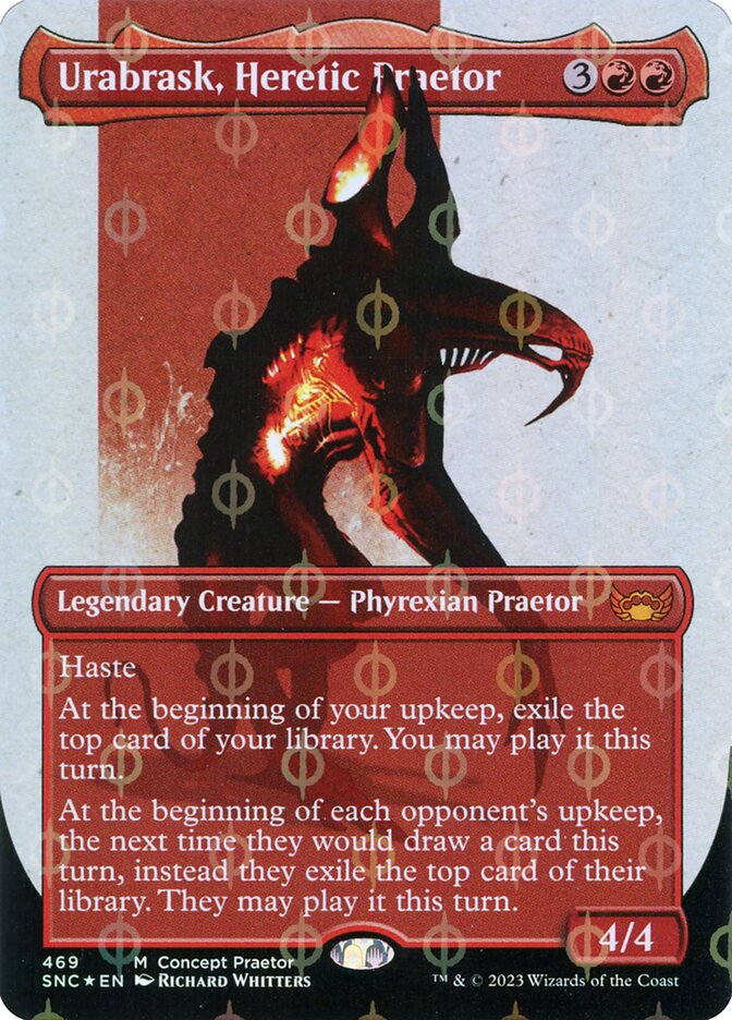 Urabrask, Heretic Praetor (Concept Praetor) (Step-And-Compleat Foil)