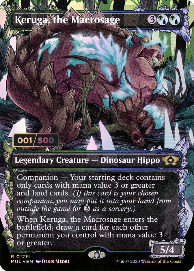 Keruga, the Macrosage (Serial Numbered)