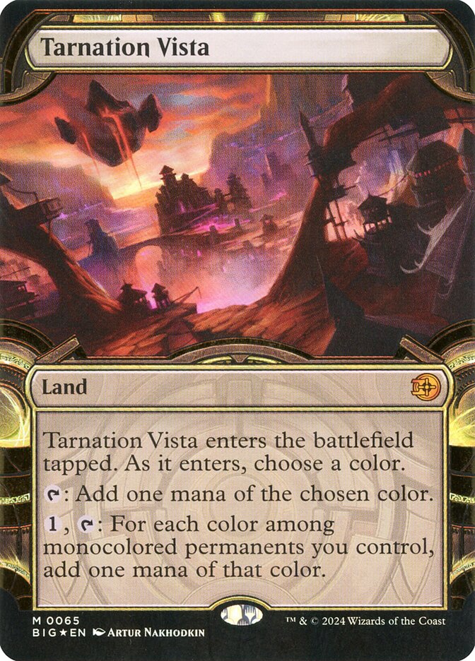 Tarnation Vista (Showcase) (Raised Foil)