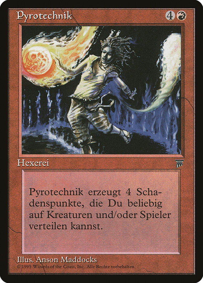 Pyrotechnics (German) - "Pyrotechnik"
