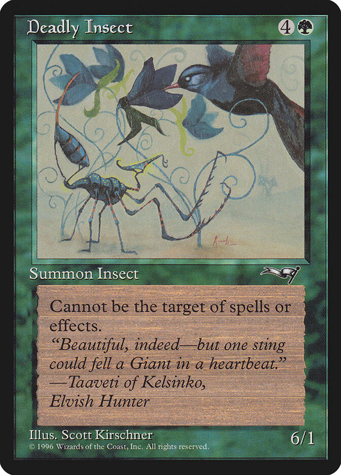 Deadly Insect (Bird)