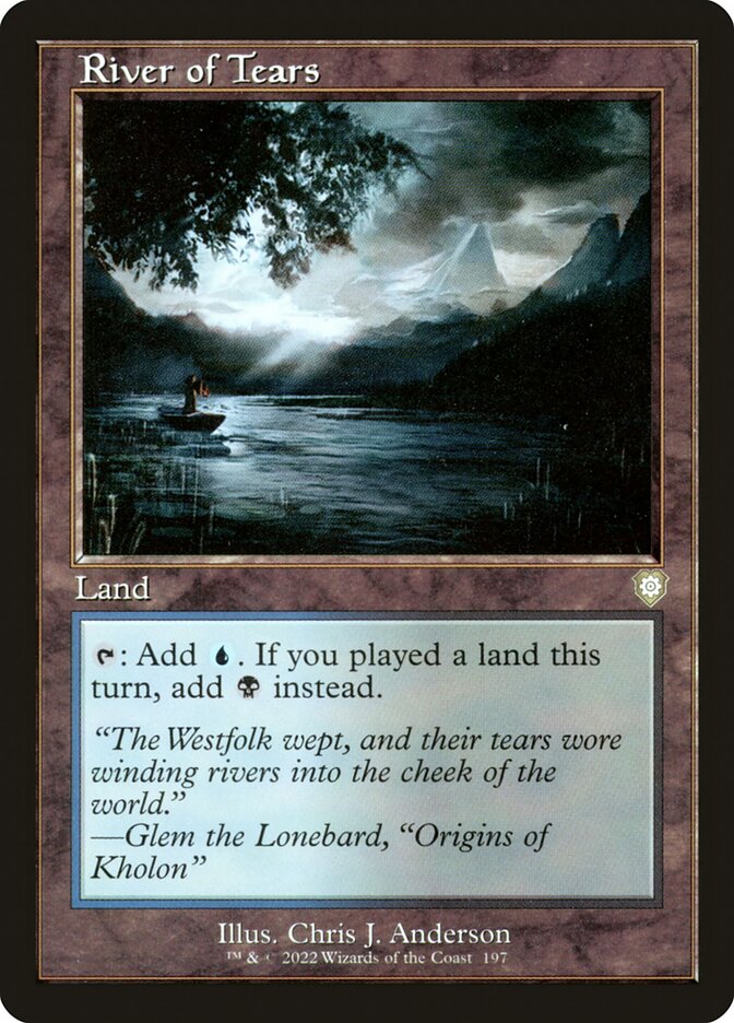 River of Tears (Retro Frame)