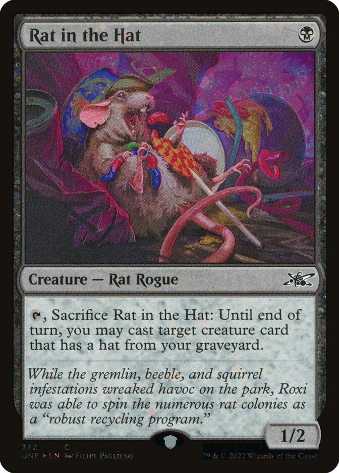 Rat in the Hat (Galaxy Foil)