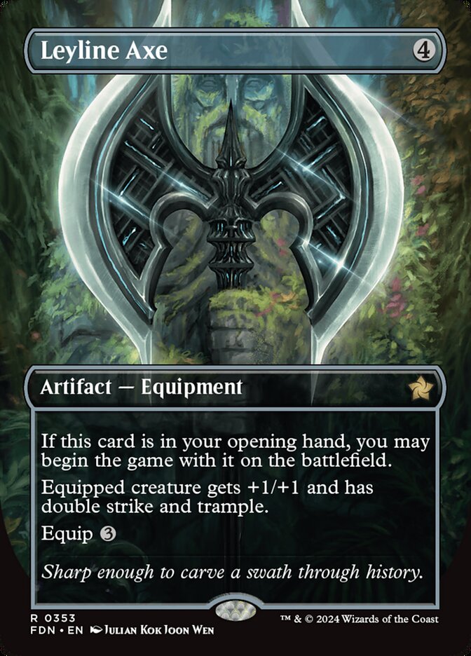 Leyline Axe (Borderless)