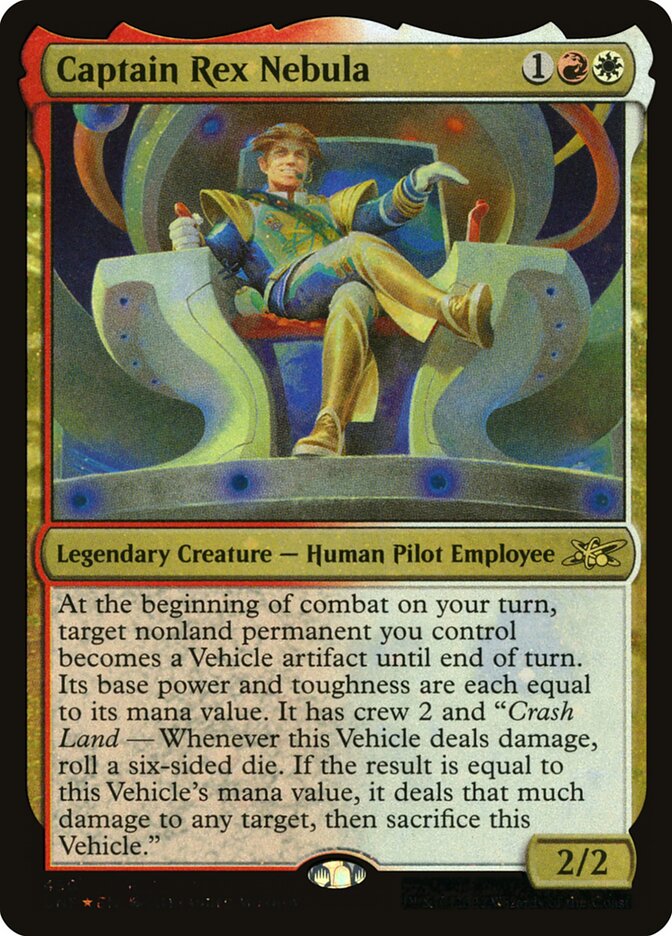 Captain Rex Nebula (Galaxy Foil)