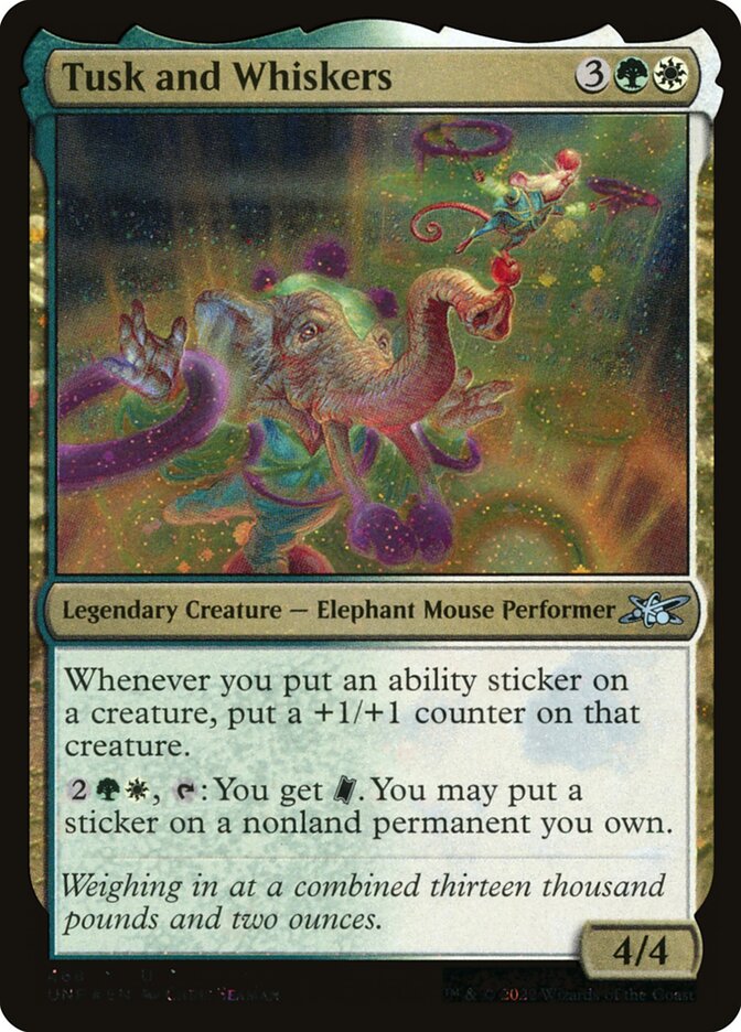 Tusk and Whiskers (Galaxy Foil)