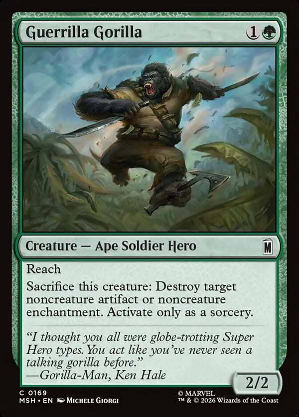 Guerrilla Gorilla - Magic: The Gathering