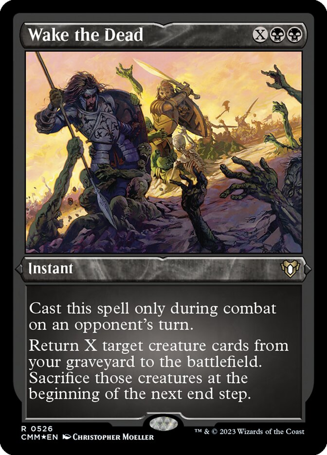 Wake the Dead (Foil Etched)