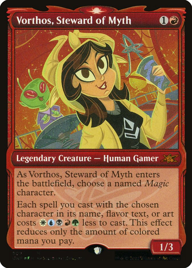 Vorthos, Steward of Myth (Showcase) (Galaxy Foil)