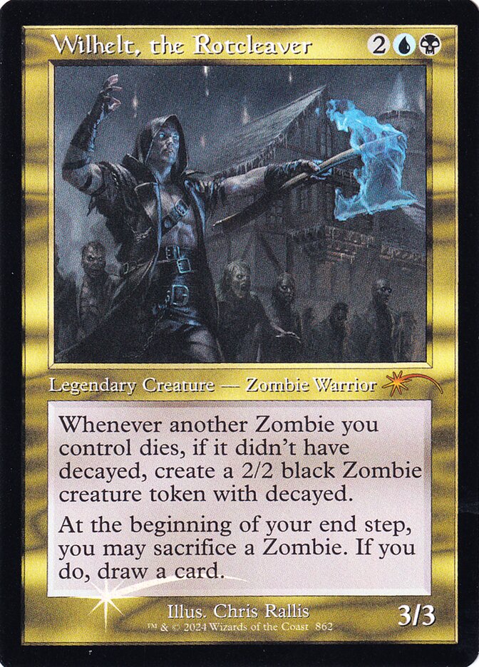 Wilhelt, the Rotcleaver (Retro Frame)