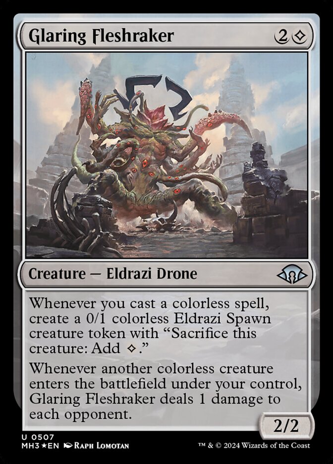 Glaring Fleshraker (Ripple Foil)