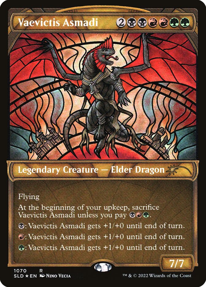 Vaevictis Asmadi (Stained Glass) (Textured Foil)