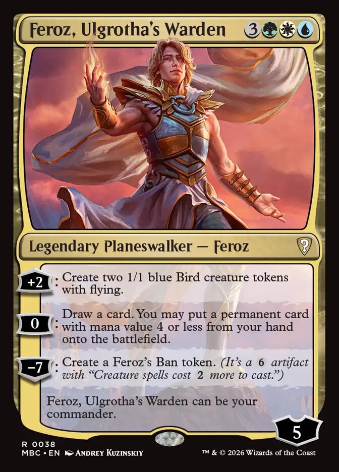 Feroz, Ulgrotha's Warden
