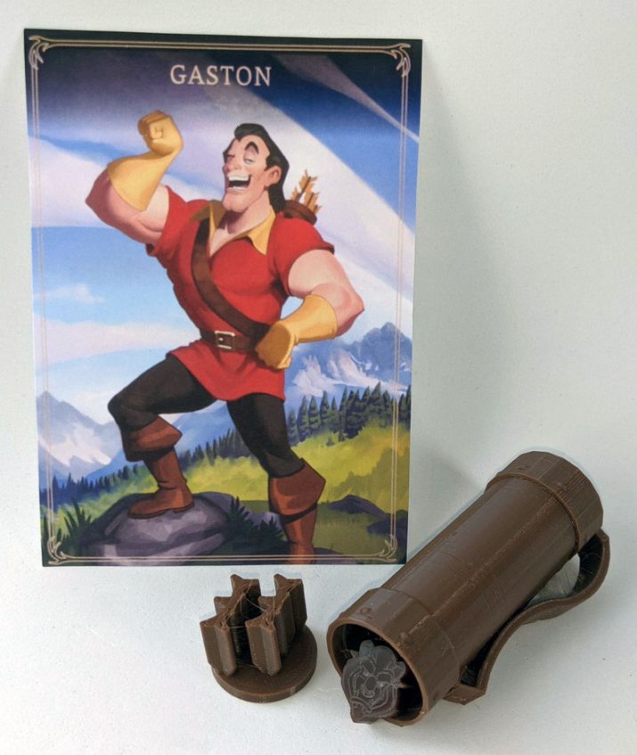 Disney Villainous: LaserLand Gaston Token Upgrade