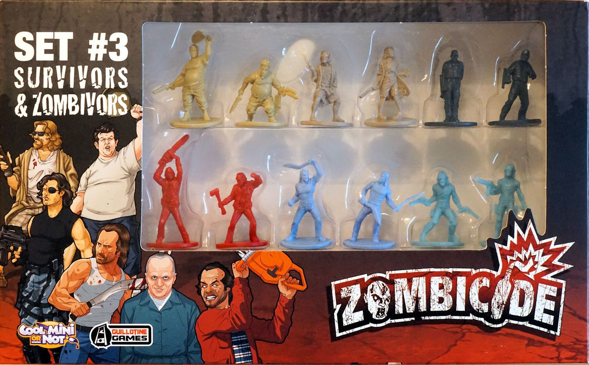Zombicide: Set #3 – Survivors & Zombivors