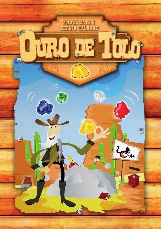 Ouro de Tolo Diamante Encrustado