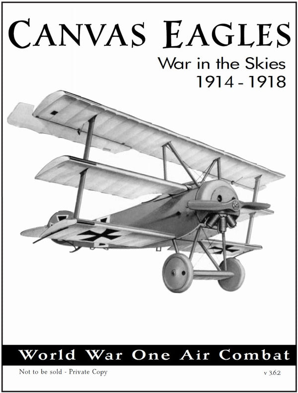 Canvas Eagles: War in the Skies 1914 - 1918 - (Web published)
