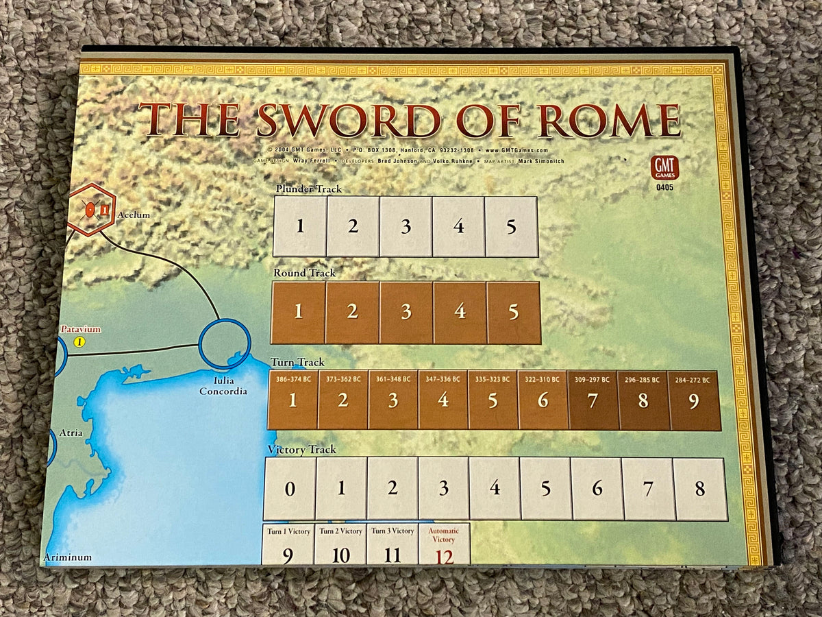 Sword of Rome: Mounted Map