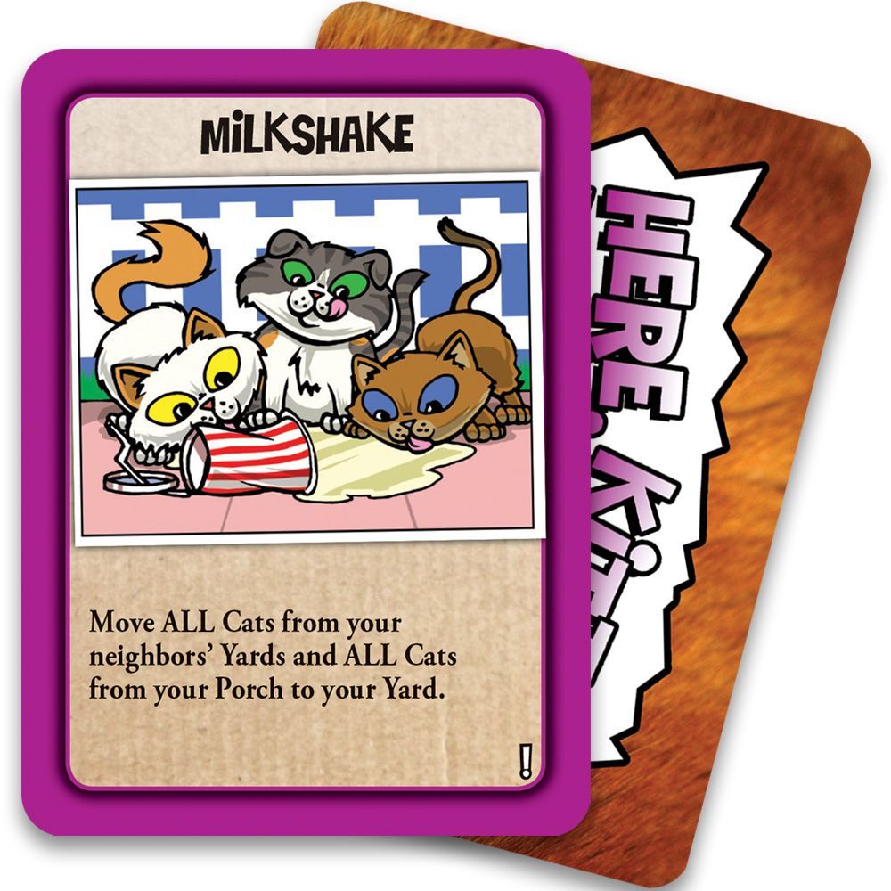 Here, Kitty, Kitty!: Milkshake Promo Card