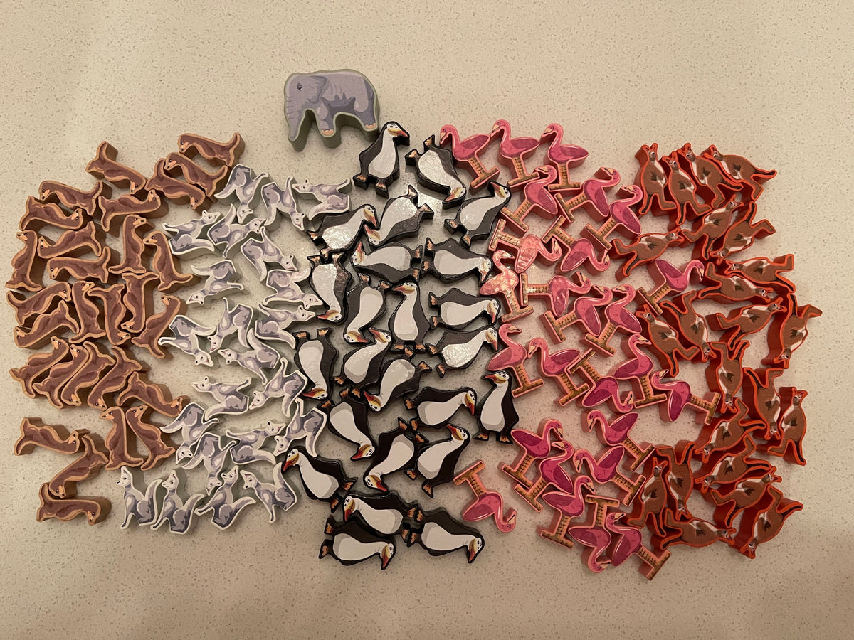 New York Zoo: MeeplesUpgrade Upgrade Kit Stickers