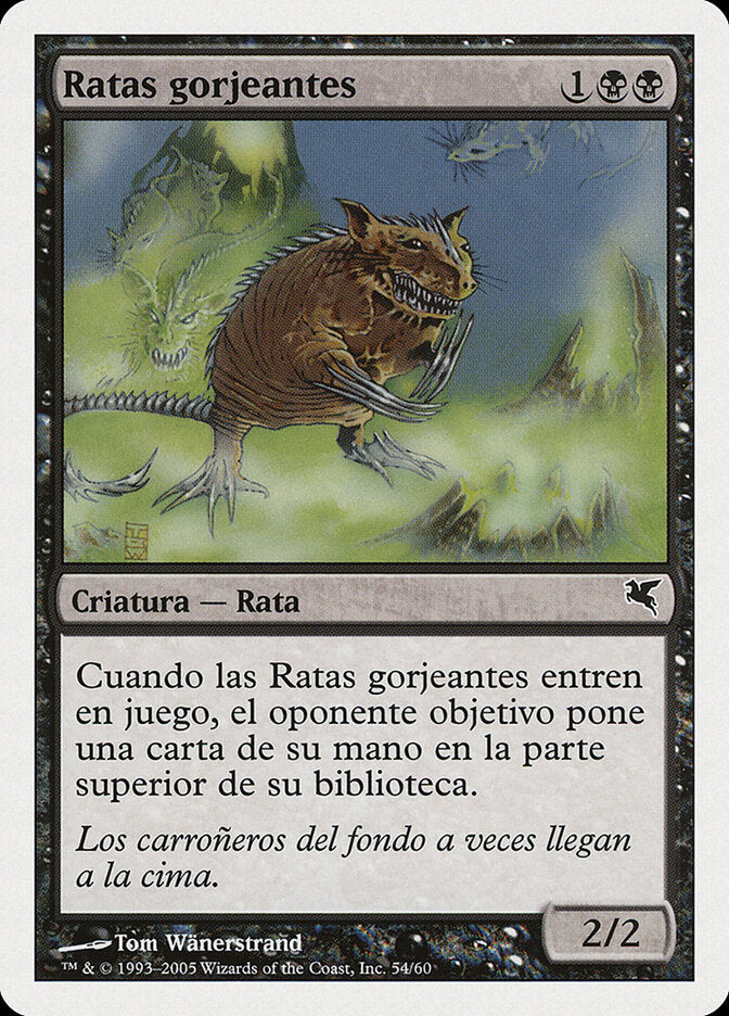 Chittering Rats (Spanish) - "Ratas gorjeantes" (A54)