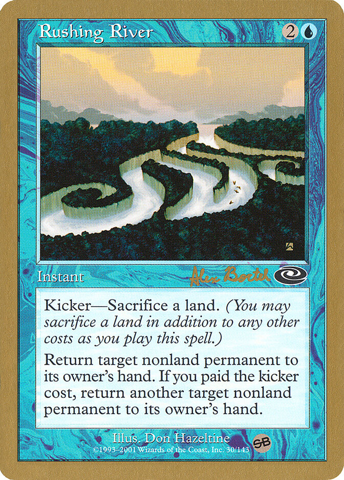 Rushing River - 2001 Alex Borteh (PLS) (SB)