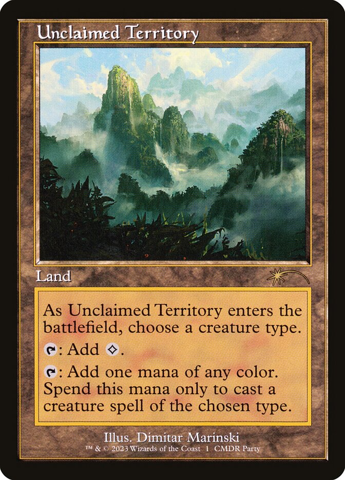 Unclaimed Territory (Retro Frame)