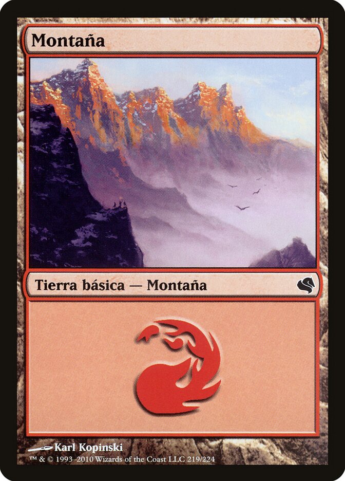 Mountain (Spanish) - "Montana" (219)