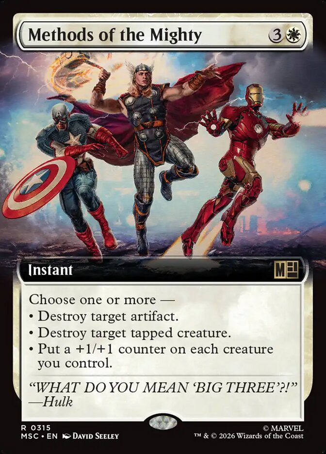 Methods of the Mighty (Extended Art)