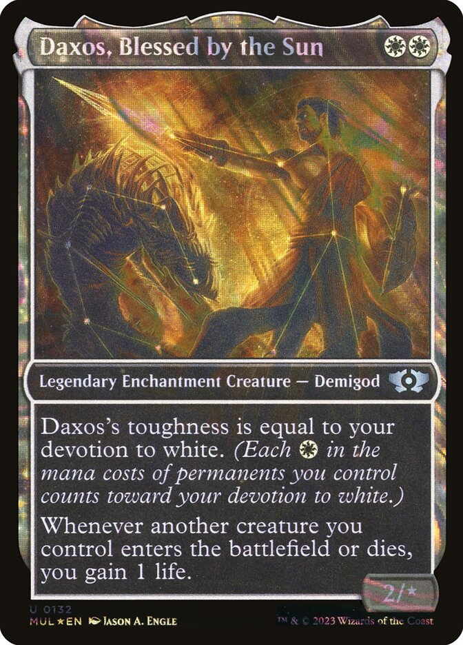 Daxos, Blessed by the Sun (Halo Foil)