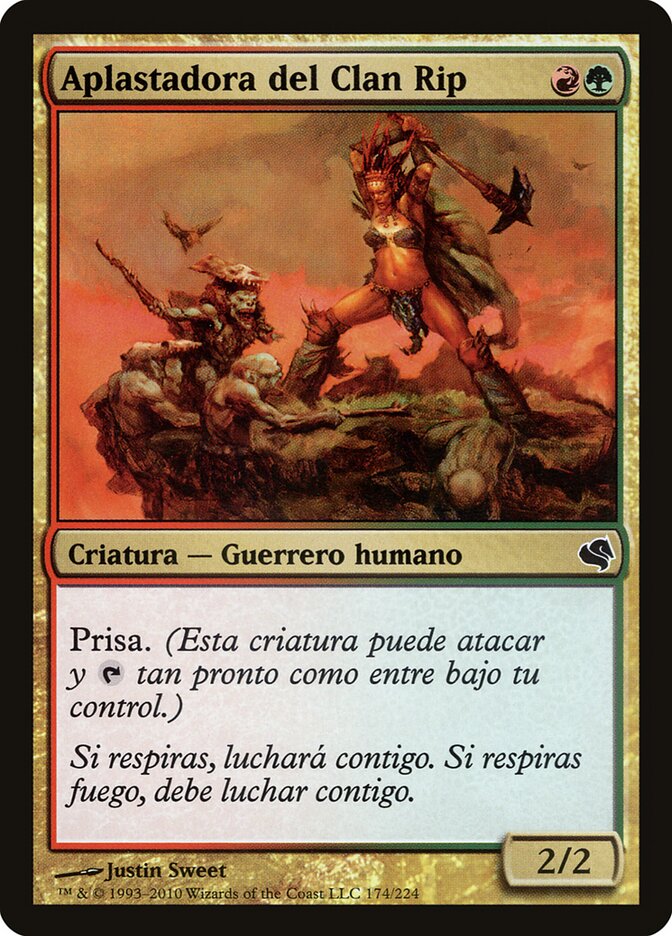 Rip-Clan Crasher (Spanish) - "Aplastadora del Clan Rip"