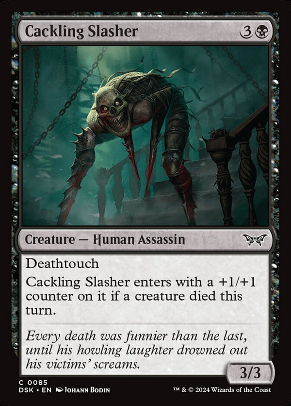 Cackling Slasher - Magic: The Gathering