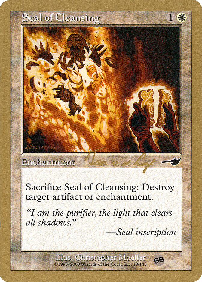 Seal of Cleansing - 2000 Tom van de Logt (NMS) (SB)