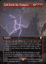 Call Forth the Tempest (Borderless) (Surge Foil) - Magic: The Gathering