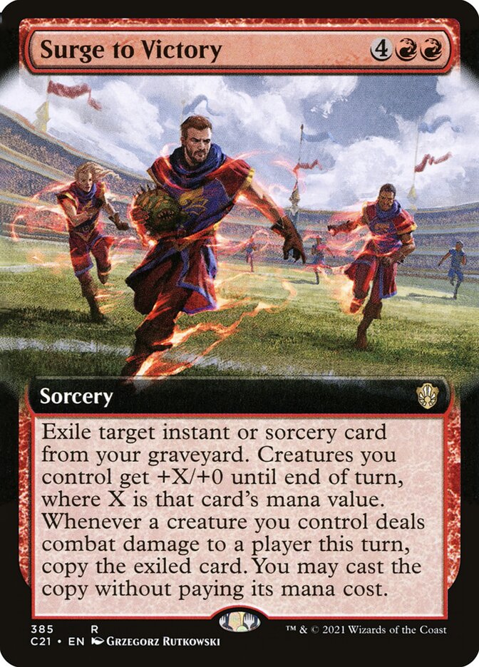 Surge to Victory (Extended Art)