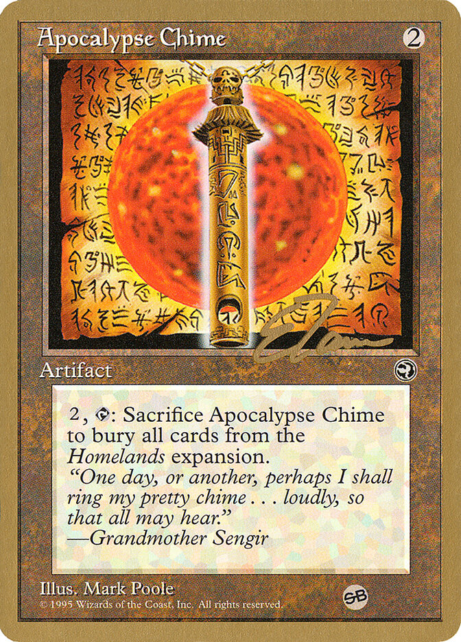 Apocalypse Chime - 1996 Eric Tam (HML) (SB)