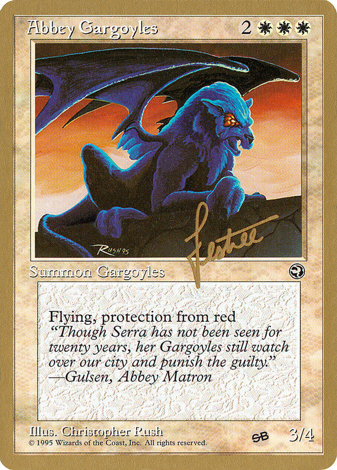 Abbey Gargoyles - 1996 Bertrand Lestree (HML) (SB)