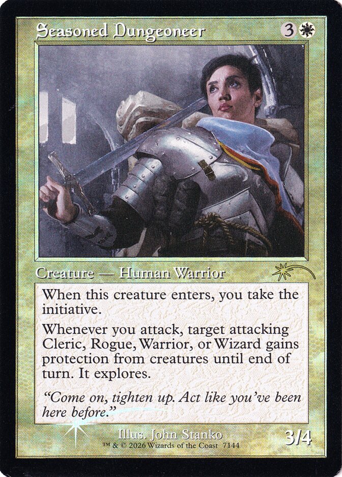 Seasoned Dungeoneer (Retro Frame)