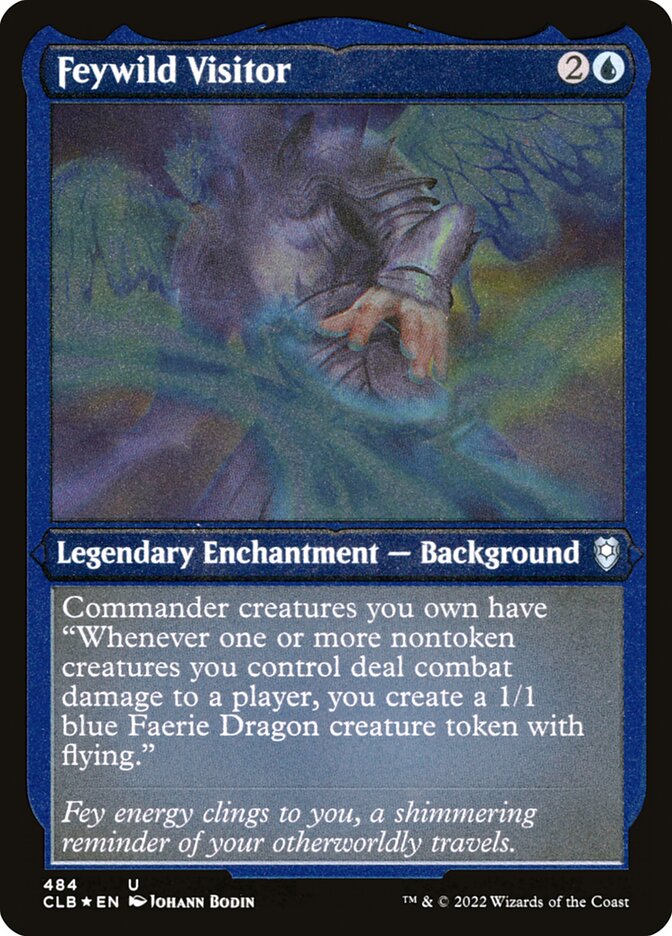 Feywild Visitor (Foil Etched)