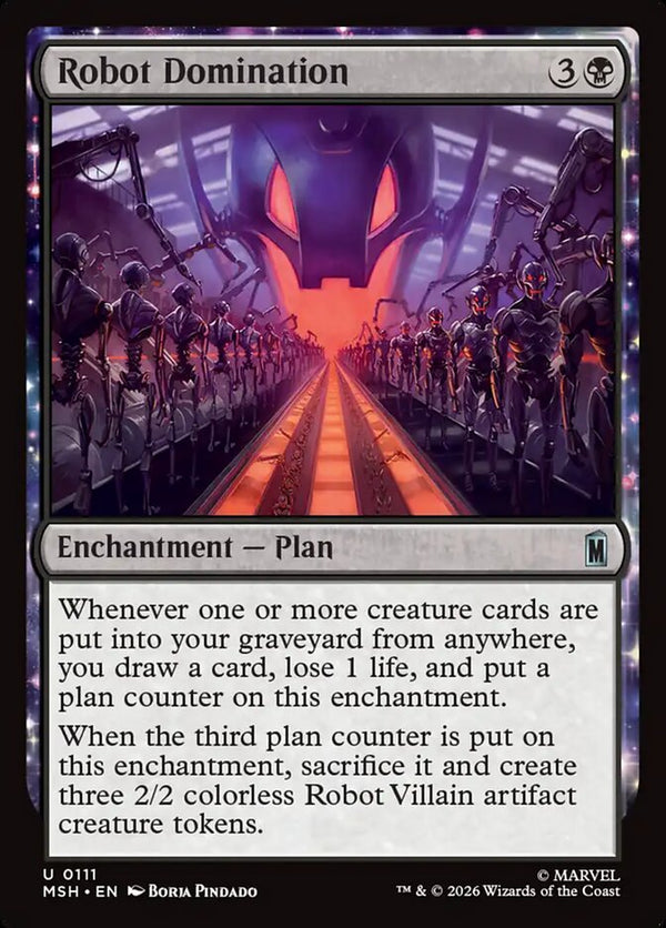 Robot Domination (MSH 111) - Magic: The Gathering
